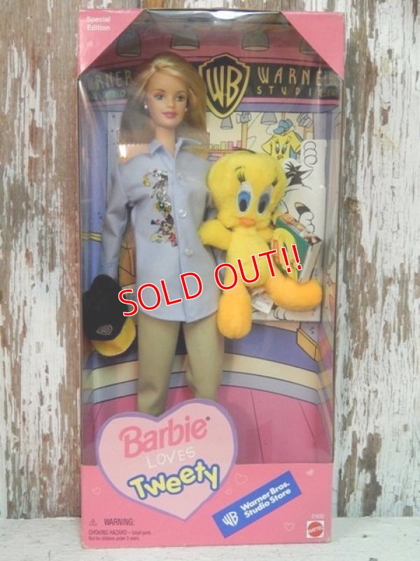画像1: ct-140211-19 Waner Brothers Studio Limited / 1998 Barbie Loves Tweety Doll