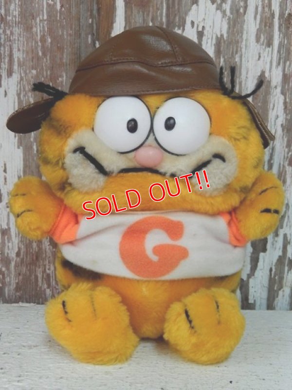 画像1: ct-140211-73 Garfield / R.DAKIN 80's Plush Doll "Pilot"