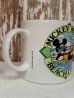 画像3: ct-140318-84 Mickey Mouse Beach Club / Applause 80's Ceramic Mug (3)