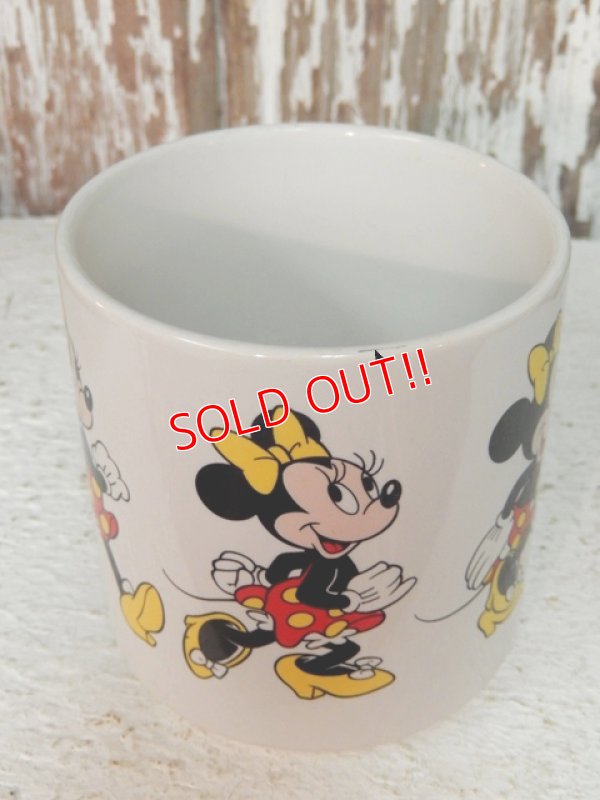 画像4: ct-140318-83 Minnie Mouse / 80's Ceramic Mug