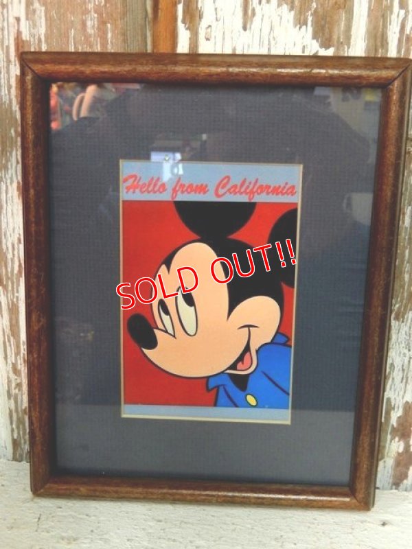 画像1: ct-140318-78 Mickey Mouse / 90's Wall Picture