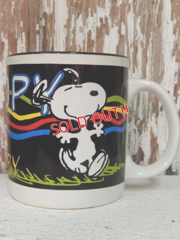 画像1: ct-110309-60 Snoopy / 90's Ceramic Mug