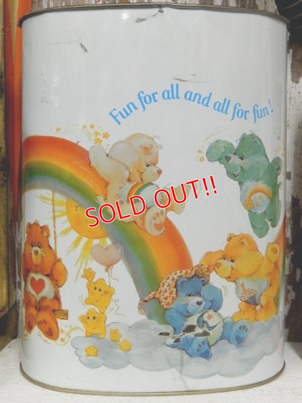 画像1: ct-140401-01 Care Bears / Cheinco 1980's Trash Box