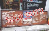 dp-140401-08 PEPSI / 80's Menu Board (L)