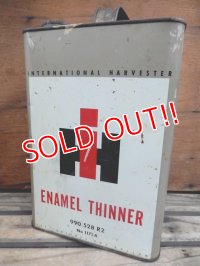 dp-131201-09 International Harvester / Vintage Enamel Thinner Can