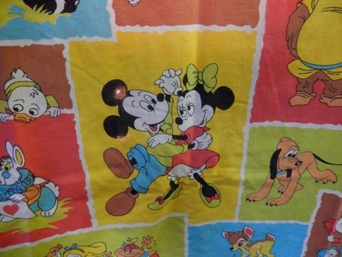 他の写真3: ct-140401-04 Disney / 70's Flat Sheet (Twin)