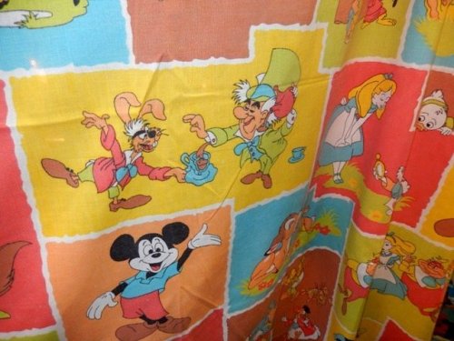 他の写真2: ct-140401-04 Disney / 70's Flat Sheet (Twin)