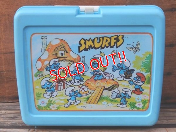 画像1: ct-120904-12 Smurf / Aladdin 80's Lunchbox