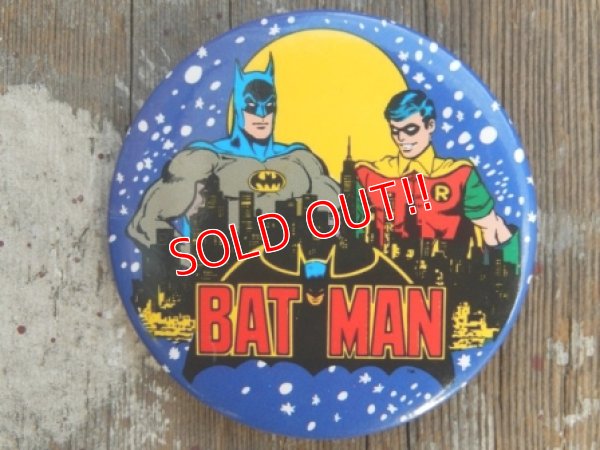 画像1: ct-140325-47 Batman & Robin / 80's Pinback