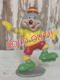 ct-140211-64 Chuck E. Cheese / 1994 PVC "Roller Skate"