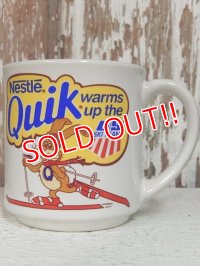 ct-140401-22 Nestlé / Quik Bunny 80's-90's Ceramic Mug
