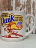 画像1: ct-140401-22 Nestlé / Quik Bunny 80's-90's Ceramic Mug (1)