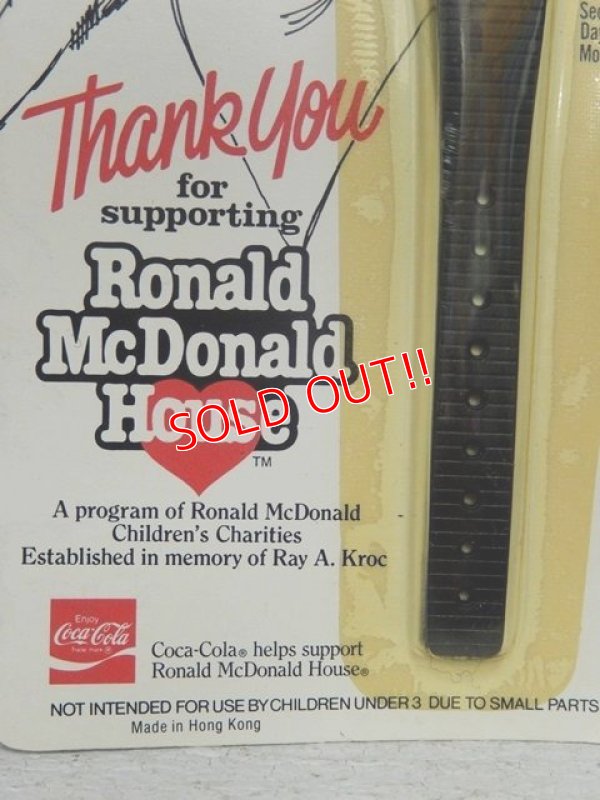 画像4: ct-140401-35 McDonald's / 80's Ronald McDonald Watch (Black)