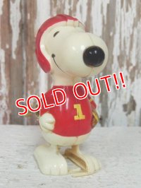ct-140401-59 Snoopy / AVIVA 70's Wind up "Football"