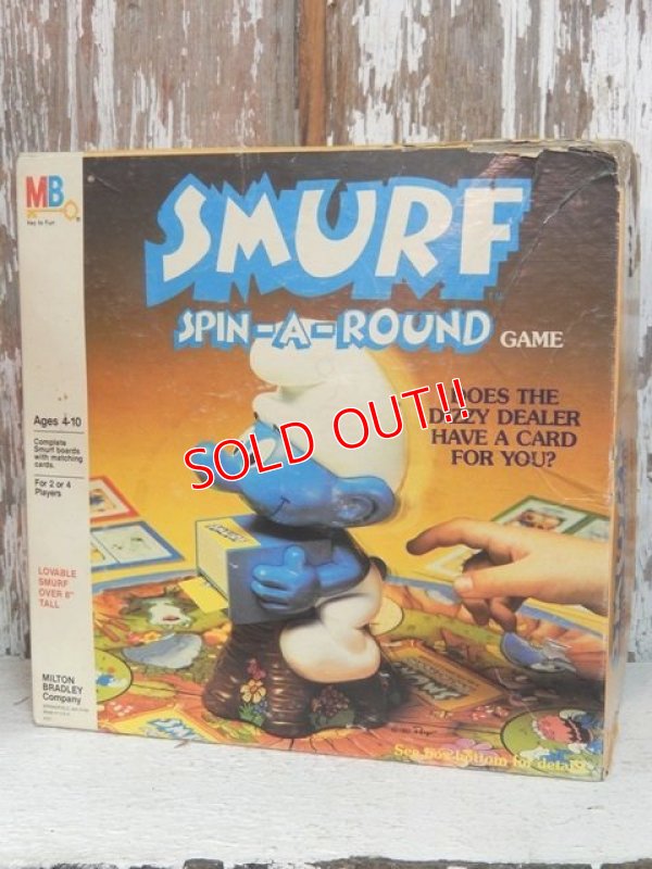 画像1: ct-121120-18 Smurf / 80's Spin-Around-Game