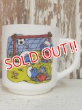 ct-140401-09 Smurf / 1990 Milk glass mug (France)