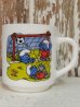 画像1: ct-140401-09 Smurf / 1990 Milk glass mug (France) (1)