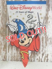 ct-140408-07 Mickey Mouse / Walt Disney World 25th Years of Magic Pennant