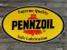 画像1: ad-140408-01 PENNZOIL / Vintage Sticker (1)