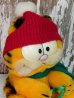 画像2: ct-140415-34 Garfield / R.DAKIN 80's Plush Doll "Snow Flyer" (2)