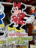 画像3: ct-140408-09 Walt Disney's / Magic Kingdom On Ice 80's Miceky & Minnie Flag (3)