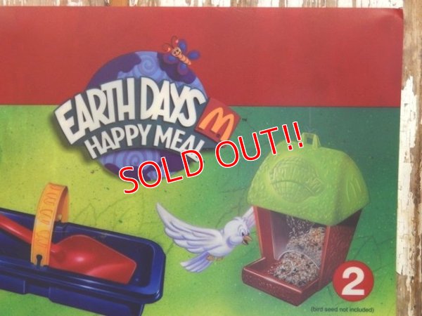 画像3: ad-813-12 McDonald's / 1993 Earth Days Happy Meal Translite