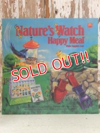 ad-813-11 McDonald's / 1991 Nature's Watch Happy Meal Translite