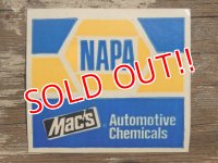 ad-140408-06 NAPA / Vintage Sticker