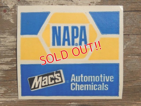 画像1: ad-140408-06 NAPA / Vintage Sticker