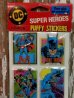 画像2: ct-140325-34 DC Comic / Super Heroes 80's Puffy Stickers (B)  (2)