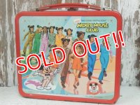 ct-131121-09 Mickey Mouse Club / Aladdin 70's Lunchbox (Red) 
