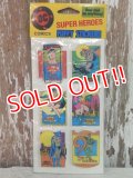 ct-140325-33 DC Comic / Super Heroes 80's Puffy Stickers (A) 