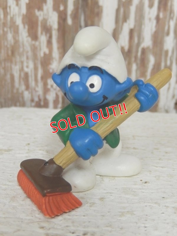 画像1: ct-140409-14 Smurf / PVC "Mop" #20462