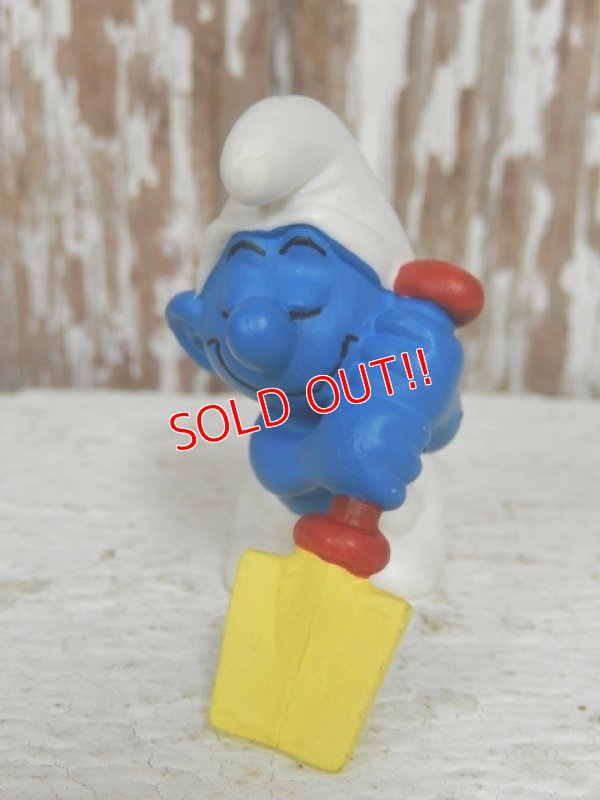 画像2: ct-140409-15 Smurf / PVC "Yellow Scoop" #20043