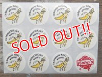 ct-140318-46 Kahn's / Sticker "Banana"