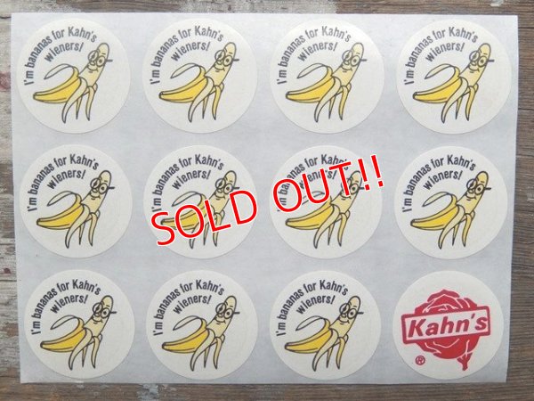 画像1: ct-140318-46 Kahn's / Sticker "Banana"