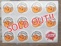 ct-140318-46 Kahn's / Sticker "Orange"