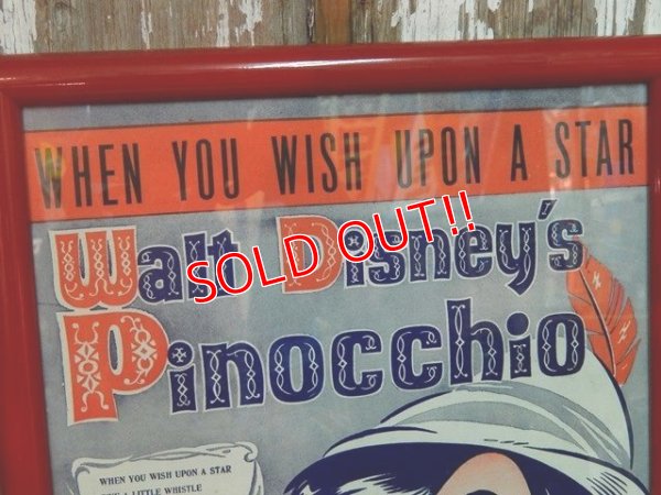 画像4: ct-140318-23 Pinocchio / When You Wish Upon A Star Poster