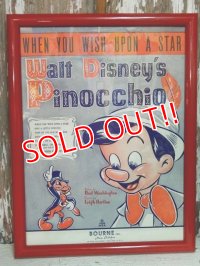 ct-140318-23 Pinocchio / When You Wish Upon A Star Poster