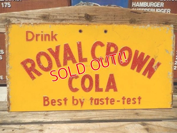 画像1: dp-140508-38 Royal Crown Cola / 40's-50's Metal sign