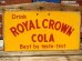 画像1: dp-140508-38 Royal Crown Cola / 40's-50's Metal sign (1)