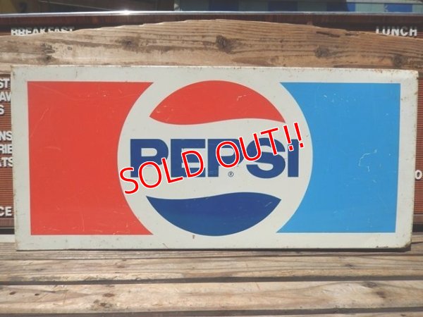画像1: dp-140509-01 Pepsi / 80's Metal sign