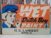 画像1: dp-140508-26 Dutch Boy / 30's-40's Cardboard sign (1)