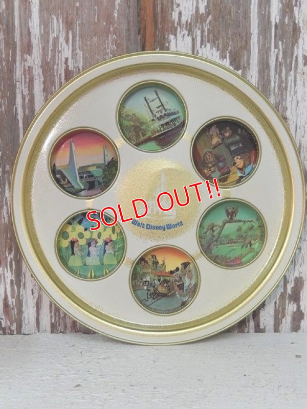 画像1: ct-140508-01 Walt Disney World / 70's Tin tray