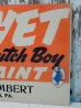 画像4: dp-140508-26 Dutch Boy / 30's-40's Cardboard sign (4)