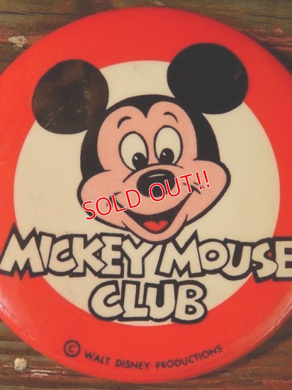 画像2: ct-140516-100 Mickey Mouse Club / 60's-70's Pinback