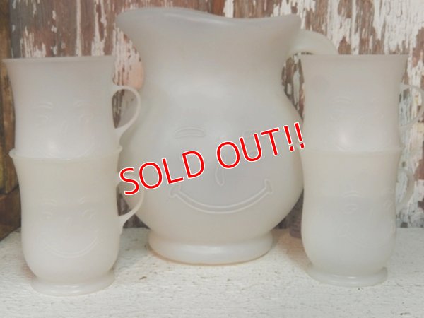 画像1: ct-140509-09 Kool-Aid / 80's Plastic Pitcher & Mugs