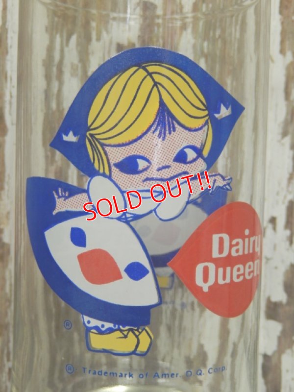 画像2: gs-140510-01 Dairy Queen / 70's "Little Miss Dairy Queen" Novelty Glass