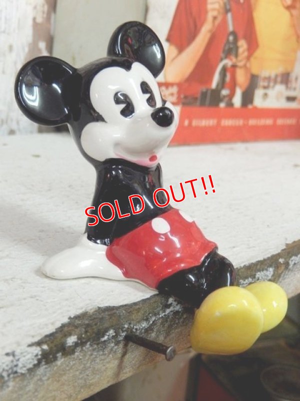 画像3: ct-140516-04 Mickey Mouse / 70's Ceramic figure