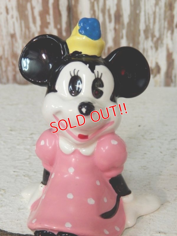 画像2: ct-140516-05 Minnie Mouse / 70's Ceramic figure